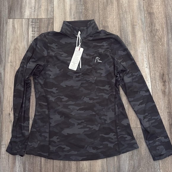 Rhoback The Circuit Performance Q-Zip in Camo Size Small NEW - Picture 2 of 6